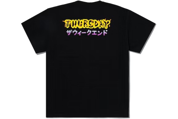 The Weeknd x Mr. Thursday Graffiti Wall T-shirt Black