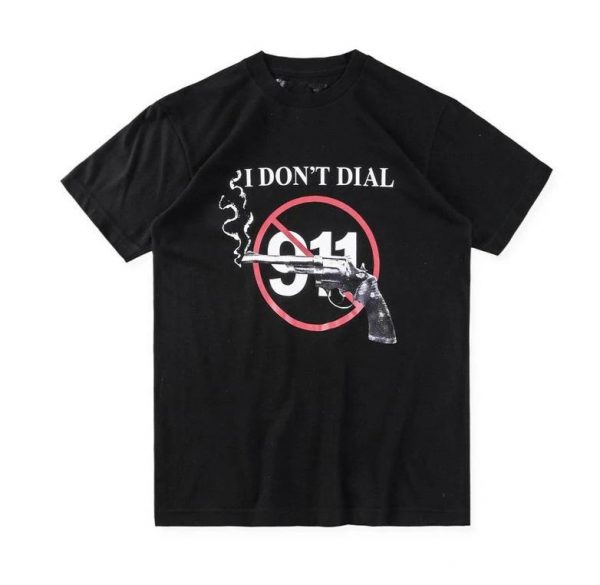 VLONE I DON’T DIAL 911 Unisex T-Shirt